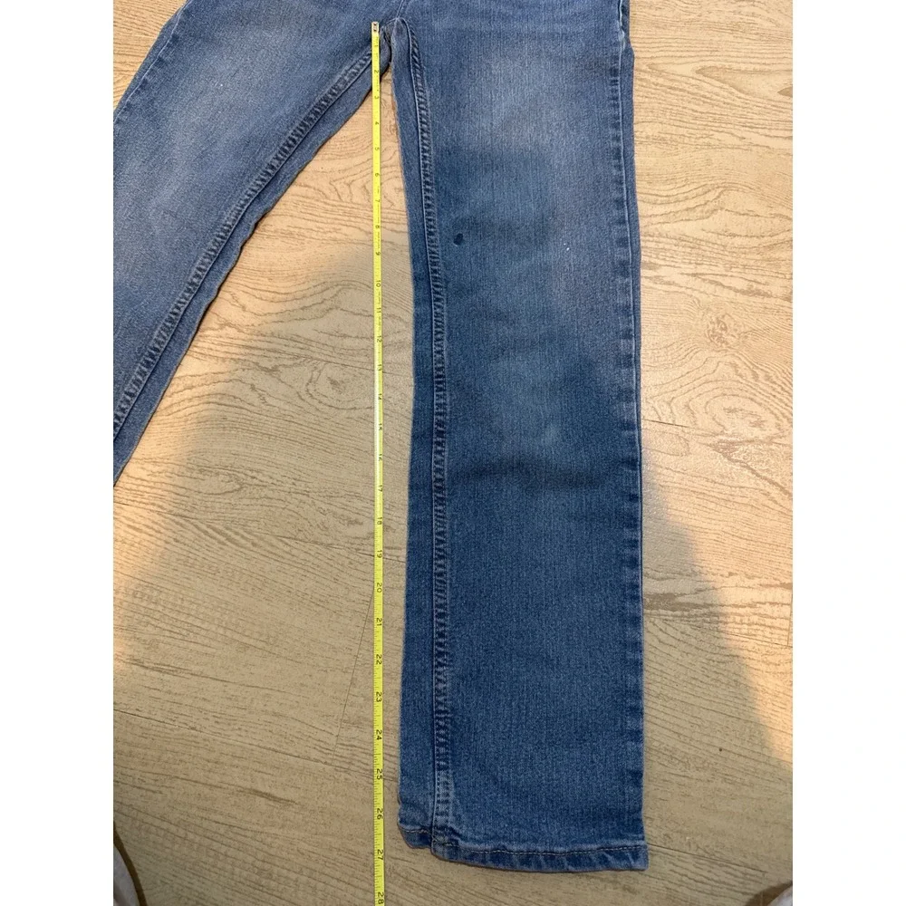 Levi's Boys Performance 514 Straight Leg Jeans Medium Wash Blue Size 14‎ Regular